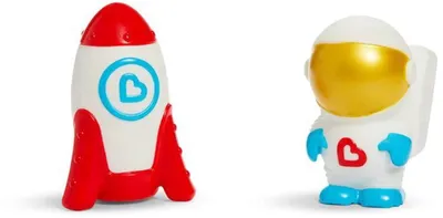 Produktbild von Azomor® Wasserfestes leuchtendes Badspielzeug mit Weltraumthema für Kinder