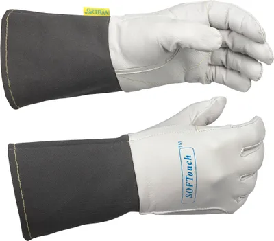 Produktbild von 5-Finger-Schweißerhandschuhe WELDAS 10-1004 M