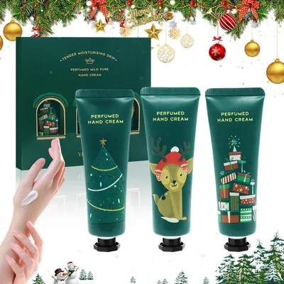 Produktbild von Handcreme Set 3 Stück 30ml Feuchtigkeitsspendend Geschenkset