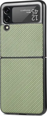 Produktbild von König Design Hülle kompatibel mit Samsung Galaxy Z Flip4 5G Kunststoff Soft Handyhülle - Handy Case Grün