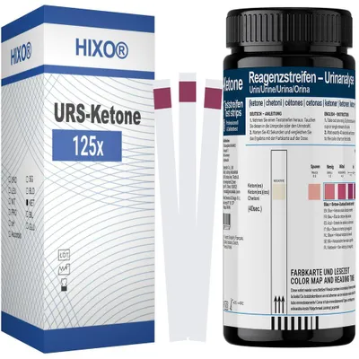 Produktbild von HIXO Ketone Teststreifen Urintest