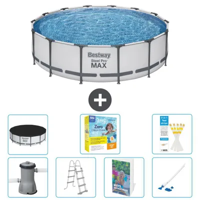 Produktbild von Bestway Steel Pro MAX Rund - 427x122 cm - 6-teilig S544