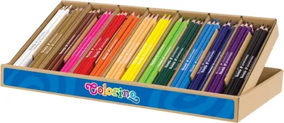 Produktbild von Dreieckige Bleistifte 168 Stück Colorino 85450PTR