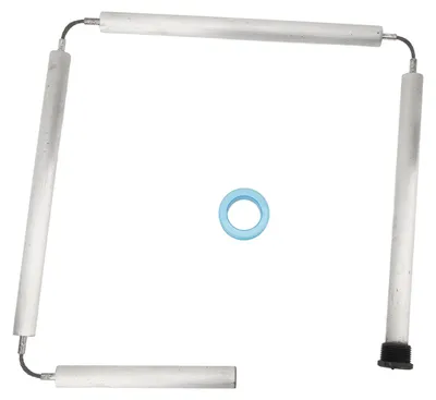 Image de Baguette d'anode sacrificielle en magnésium, flexible, de 44 pouces, avec filetage NPT de 3/4 de pouce et d'un diamètre de 19 mm, pour chauffe-eau