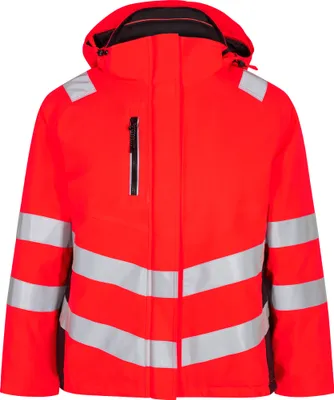 Produktbild von F. Engel Safety Damen Winterjacke, Rot/Schwarz, Gr. L
