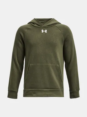 Produktbild von Under Armour Ua Rival Fleece Hoodie-Grün 1379792-390__YXL