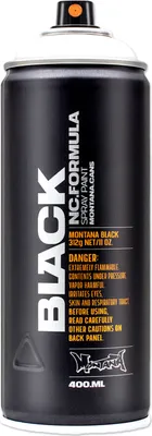 Produktbild von Montana Cans BLACK - Snow White 400ml