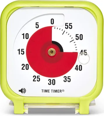 Produktbild von Time Timer klein, 7,5 x 7,5 cm, hellgrün