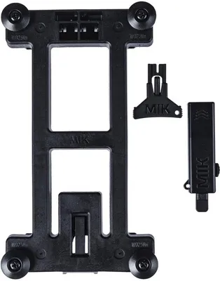 Adapterplatte MIK 2.0 - Abschließbar - 21 x 12 x 3 cm - Fahrradträger - Basil MIK
