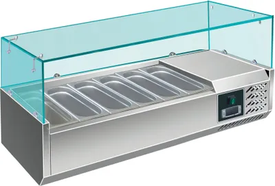 Produktbild von Saro Aufsatzkühlvitrine Modell Evrx 1400/380