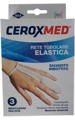 Immagine prodotto di Ceroxmed Rete Tubolare Imbottita Salvadito 3 Pezzi