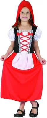 Produktbild von Verkleidung als Rotkäppchen für Mädchen L 10-12 Jahre (130-140 cm)