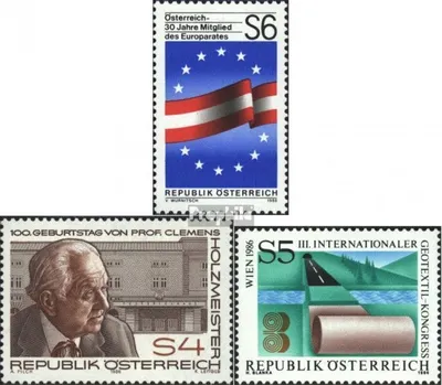 Produktbild von Briefmarken Österreich 1986 Mi 1842,1843,1844 (kompl.Ausg.) postfrisch Sondermarken