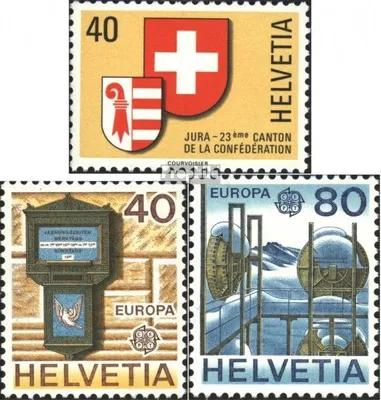 Produktbild von Briefmarken Schweiz 1978 Mi 1141,1154-1155 (kompl.Ausg.) gestempelt Sondermarken