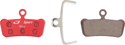 Produktbild von Jagwire DCA098, Fahrradbremsbelag, Grau, Rot