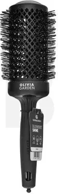 Obrázek produktu pro Olivia Garden Expert Blowout Shine Round Brush Black 55 mm kartáč na vlasy