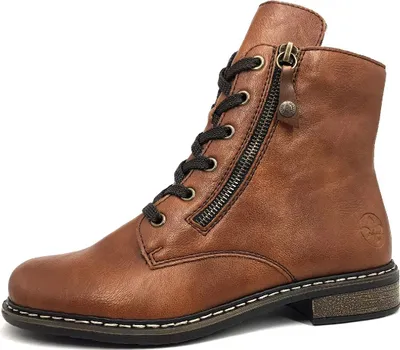 Produktbild von Rieker Stiefeletten Damen Kunstleder Braun Größe: 38