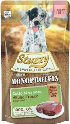 Produktbild von STUZZY Monoprotein Puppy Veal - nassfutter für Hunde - 150 g