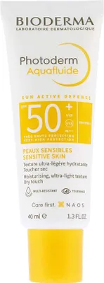 Produktbild von Bioderma Photoderm Aquafluide Feuchtigkeitsspendendes Sonnenschutzmittel SPF50+ 40 ml