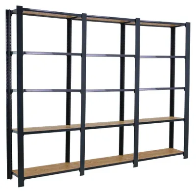 Immagine prodotto di Scaffale per carichi pesanti Simonrack OFFICLICK 5 8425437127731 antracite, marrone 240,0 x 30,0 x 210,0 cm