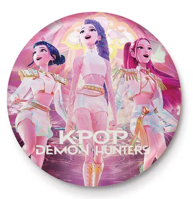 Obrázek produktu pro Emaileová brož s motivem "KPop Demon Hunters"