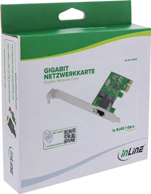 Obrázek produktu pro InLine 51127F, Interní, Kabel, PCI Express, Ethernet, 1000 Mbit/s