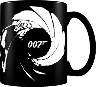 Produktbild von James Bond - Tasse mit Farbwechsel, 007 PM1060 (Einheitsgröße) (Schwarz/Weiß)