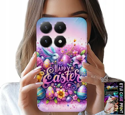 Produktbild von Etui Do Xiaomi 17 - Wesołego Jajka, Wielkanoc, Pisanki Jajka