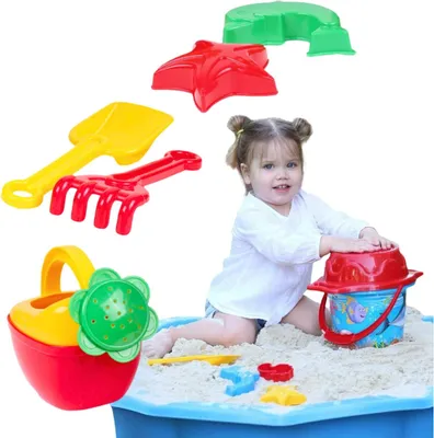 Produktbild von Sandkasten mit Gießkanne L TechnoK TEH1455 01455