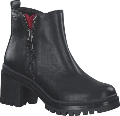 Produktbild von s.Oliver Damen Stiefeletten Blockabsatz Stiefel 5-25410-27, Größe:39 EU, Farbe:Schwarz