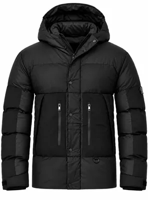 Produktbild von SOULSTAR Herren Winterjacke mit Kapuze als Pufferjacke - Steppjacke Herren Outdoor Jacke für den Winter