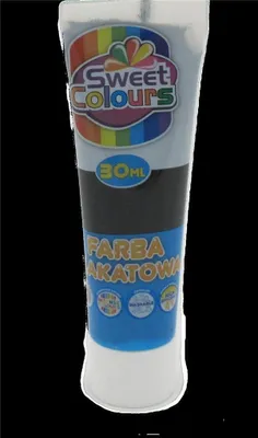 Produktbild von Farba plakatowa w tubie czarna 30ml