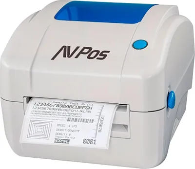 Produktbild von AVPos AVP-E49, Thermodirekt, POS-Drucker, 300 x 300 DPI, 102 mm/sek, 0.254 µm, 10,8 cm