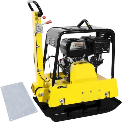 Produktbild von GÜDE GRP 260 Rüttelplatte Verdichter Rüttler Fahrwerk PolyurethanPlatte 268kg 38kN