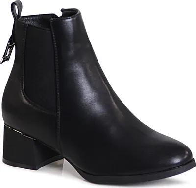 Produktbild von topschuhe24 3101 Damen Stiefeletten Ankle Boots , Farbe:Schwarz, Größe:38 EU