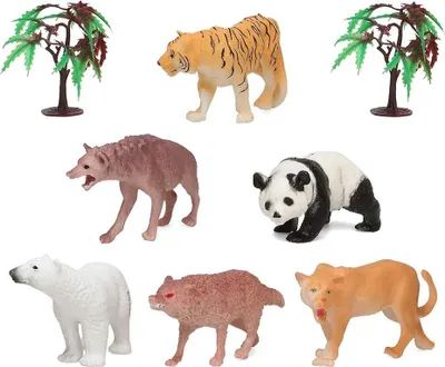 Immagine prodotto di Set di animali selvatici 110210 (8 pezzi)