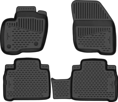 Produktbild von WALSER XTR Gummi Fussmatten Auto für Ford S-Max (WA6) 2015-2023, 100% passgenaue Auto Fußmatten, robuste Universal Fußmatte Auto, Gummimatten Auto, Auto Fussmatten Gummi