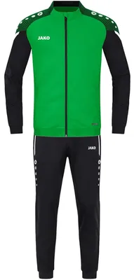 Produktbild von Jako Performance Trainingsanzug Polyester Kinder - Soft Green / Schwarz