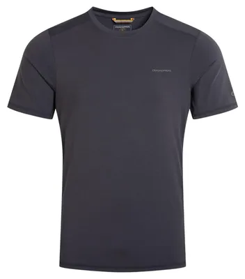 Image de Craghoppers - T-shirt « Charon II » pour homme, logo CG2431 (XS) (noir)