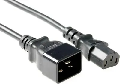 Immagine prodotto di ACT AK5440 Cavo di alimentazione nero 1 m Accoppiatore C13 Accoppiatore C20 (AK5440)