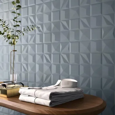 Productafbeelding van CASA39, porseleinen tegels met 3D-effect, afmeting 35x100 cm, merk Panaria Ceramica