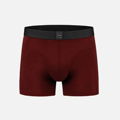 Produktbild von SITZTGUT Herren Boxershorts aus Baumwolle, 1 Stück, Rot, S