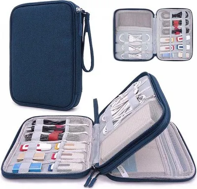 Productafbeelding van Kabelorganisator, universeel, voor reizen, elektronica, accessoires