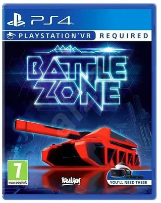 Produktbild von Sony Battlezone, PlayStation VR, PlayStation 4, Multiplayer-Modus, T (Jugendliche), Virtual Reality (VR)-Headset erforderlich