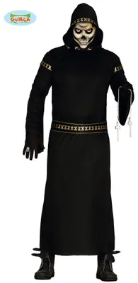 Produktbild von Schwarzer Mann Kostüm für Herren Gr. M/L, Größe:L