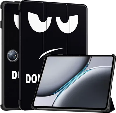 Productafbeelding van imoshion Design Trifold Bookcase voor de OnePlus Pad 2 - Don't touch