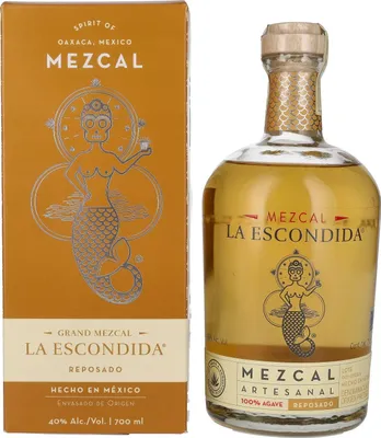 Produktbild von La Escondida Mezcal Reposado 700ml 40% Vol.