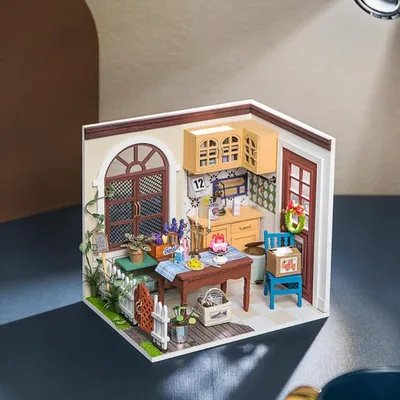 Produktbild von Puzzle 3D, Casuta DIY, Esszimmer, Rolife, 84 Kuchen