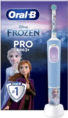 Produktbild von Oral-B Kids 8006540772409, Kind, Rotierende Zahnbürste, Tägliche Pflege, Sensibel, Mehrfarbig, Rund, Akku