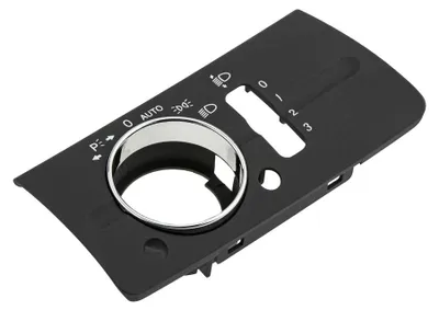 Immagine prodotto di Copertura interruttore fari, Mercedes, W211, con regolazione fari, nero